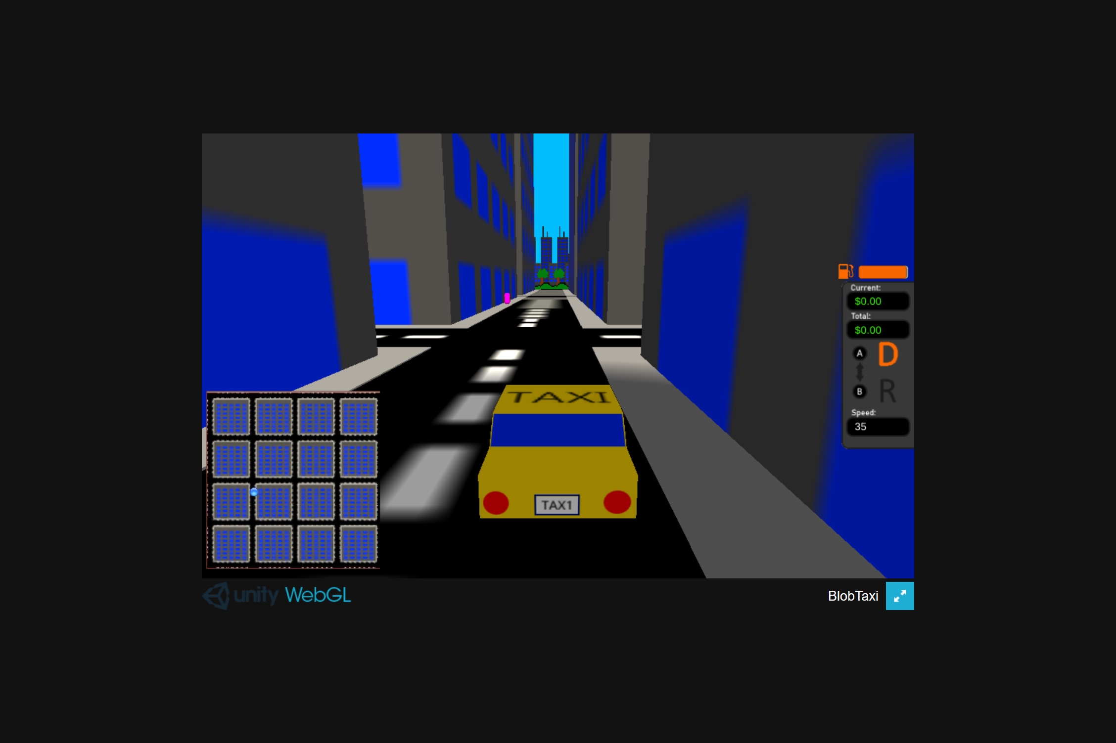 Blob Taxi Screenshot